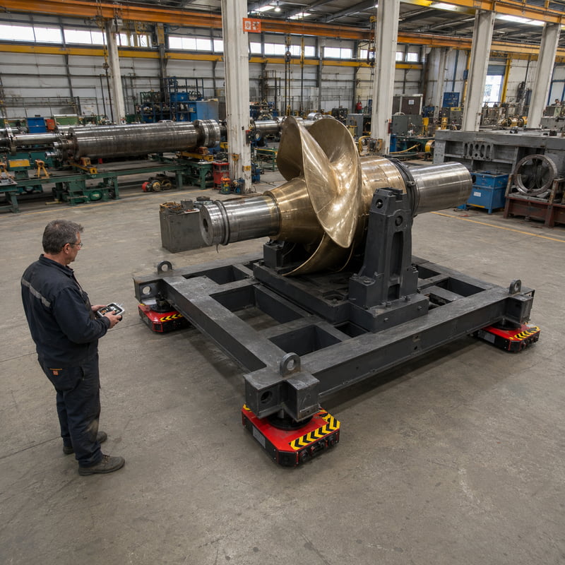 Heavy Equipment Transporter - Carrello per Macchinari Pesanti da 20