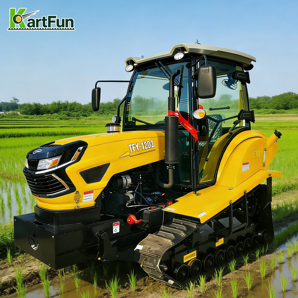 Tractor Backhoe - Trattore Cingolato per Lavori Pesanti, Macchinario
