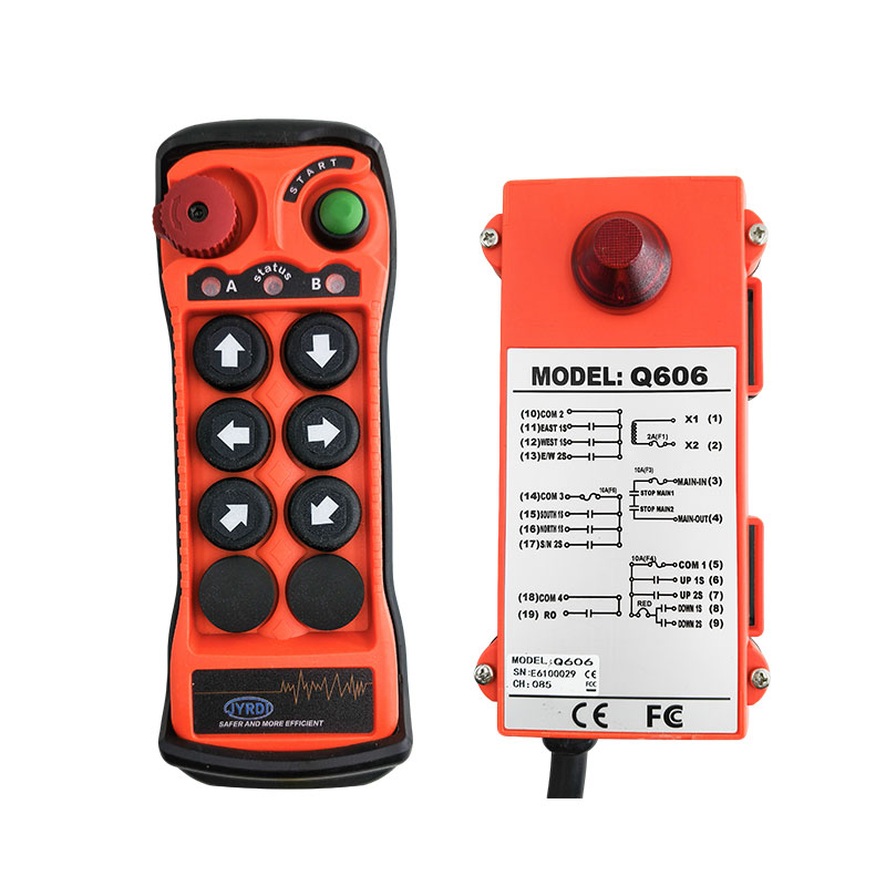 Heavy Equipment Crane - Nuovo radiocomando industriale wireless Q606 a
