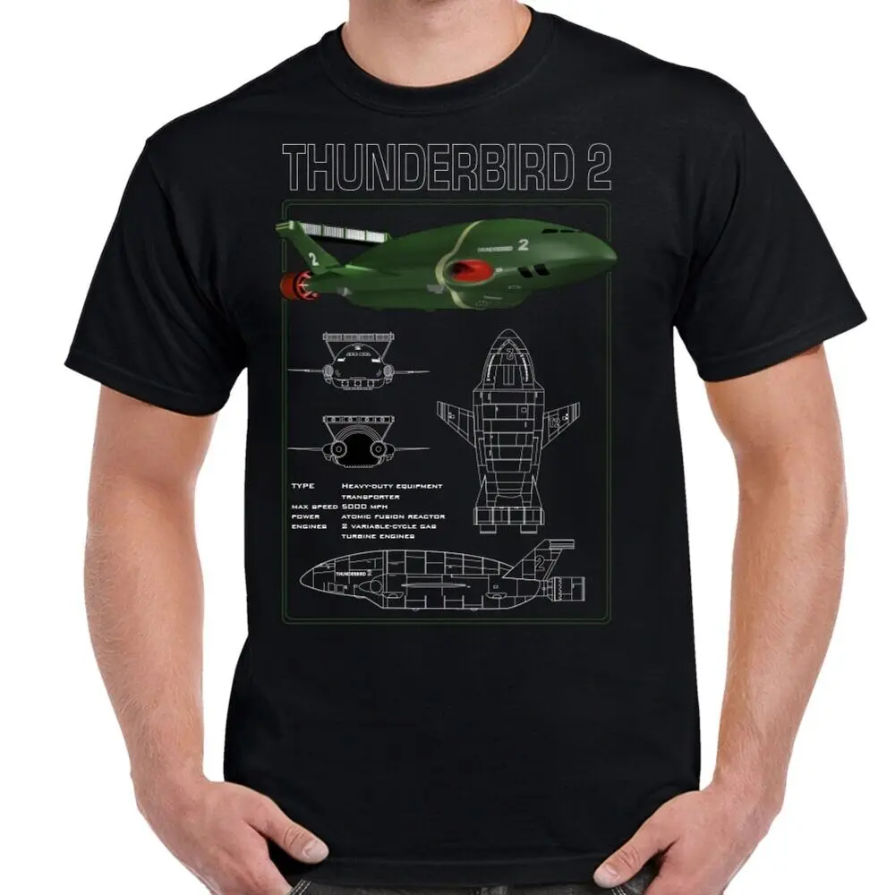 Heavy Equipment Transporter - Heavy-equipment Transporter Thunderbird 2 t-shirt schematica