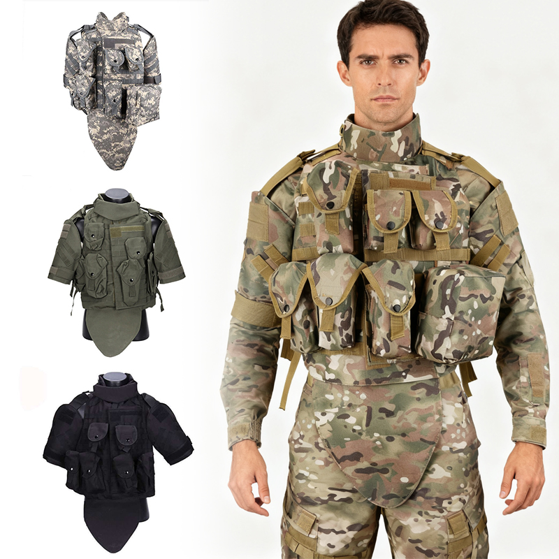 Heavy Equipment Zone - Gilet da allenamento tattico regolabile Gilet
