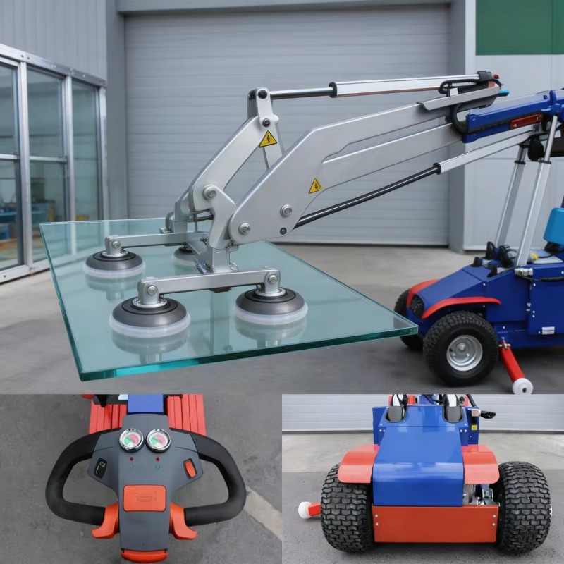 Heavy Equipment Transporter - Sollevatore di Vetro Industriale FOB Affidabile