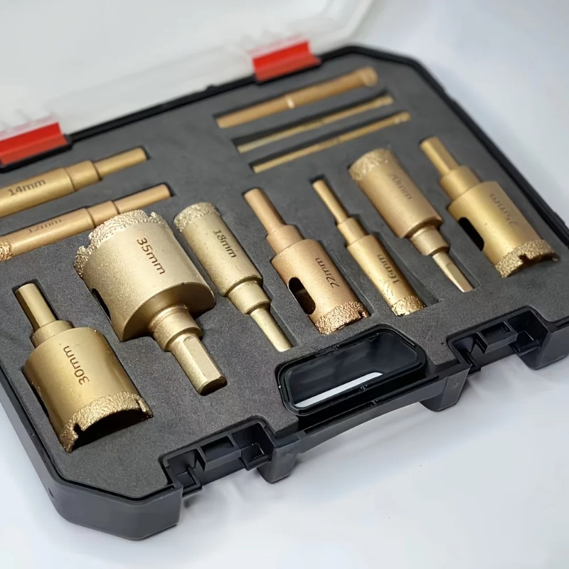 Brick Cutting Saw - Kit di 12 punte diamantate e