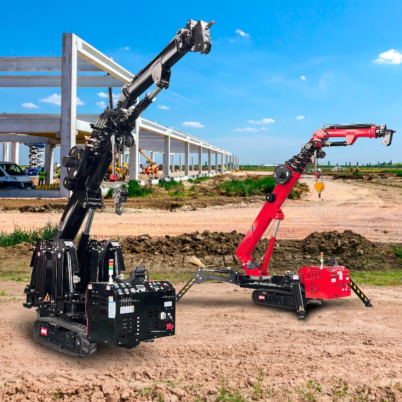 Heavy Equipment Crane - Gru Compatta Mini Spider Idraulica con