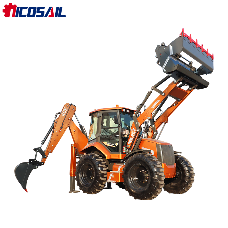 Tractor Backhoe - Mini Trattori per Macchine Movimento Terra: