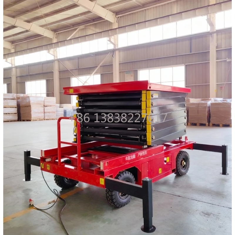 Scissor Lift Table Hydraulic - Piattaforma di Lavoro Aerea Idraulica Mobile