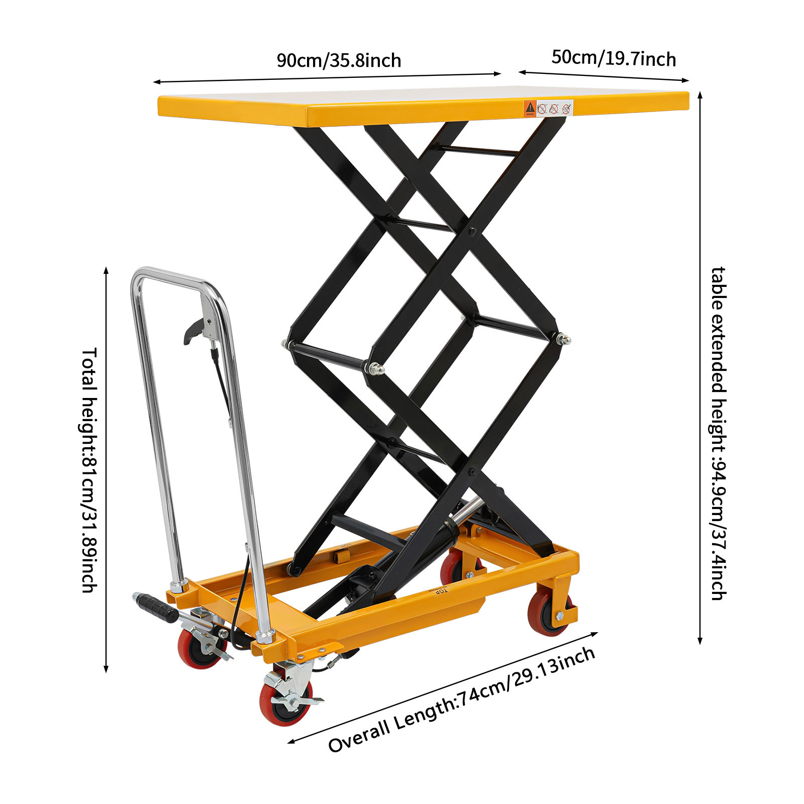 Scissor Lift Table Hydraulic - Tavolo Elevatore Idraulico a Forbice da