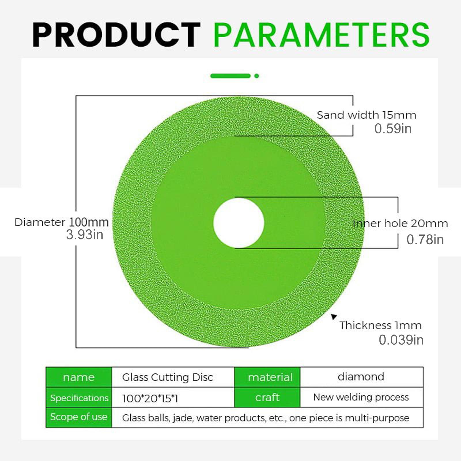 Disco diamantato da 100 mm per - Brick Cutting Saw recensione e prezzo