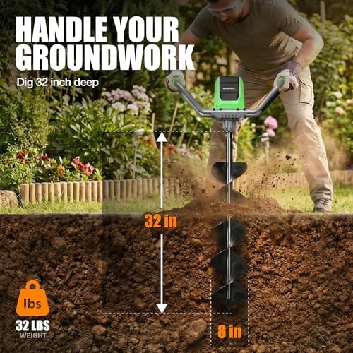 Trivella Elettrica WORKPROX 40 - Post Hole Digger recensione e prezzo