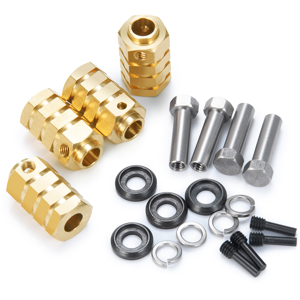 YEAHRUN 4 pezzi 15/20mm ottone - Heavy Equipment Vehicles recensione e prezzo