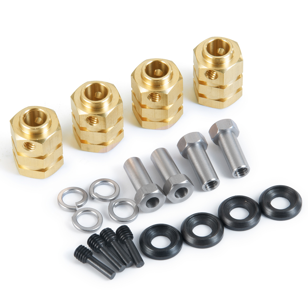 YEAHRUN 4 pezzi 15/20mm ottone - Heavy Equipment Vehicles recensione e prezzo
