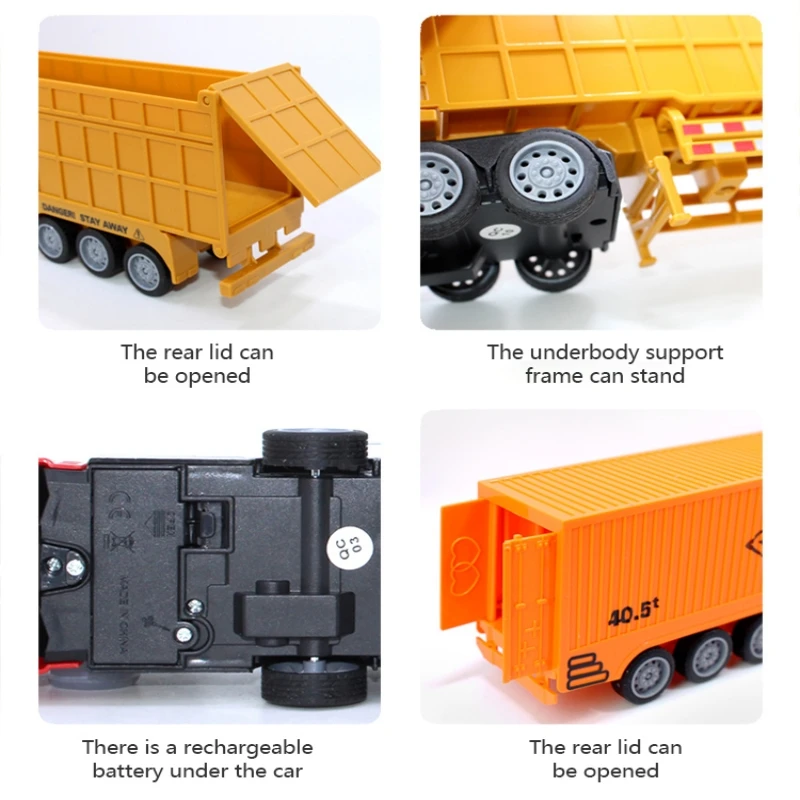 1/48 RC Camion Container Gioca - Heavy Equipment Vehicles recensione e prezzo