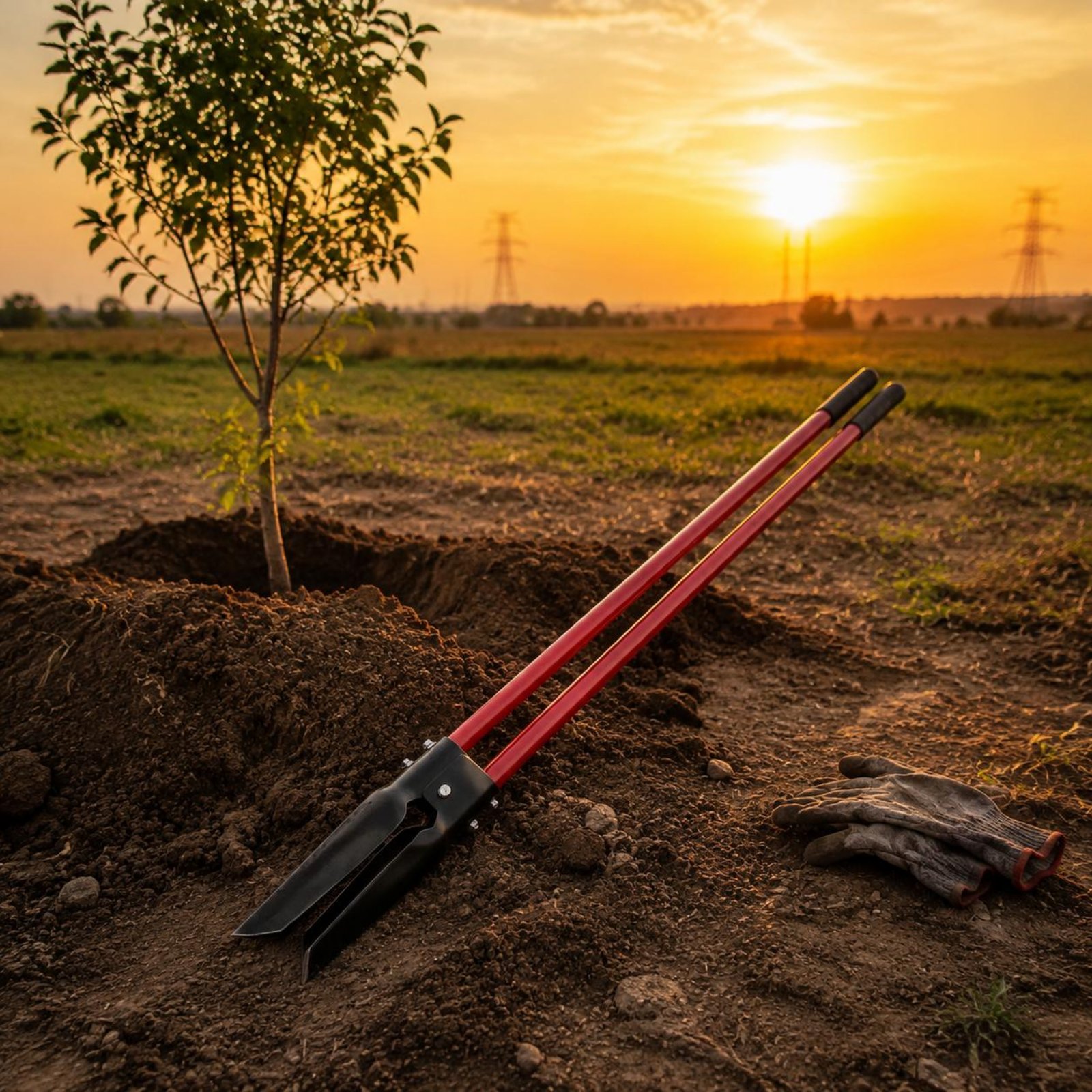 Set di 2 Scavatori Manuali per - Post Hole Digger recensione e prezzo