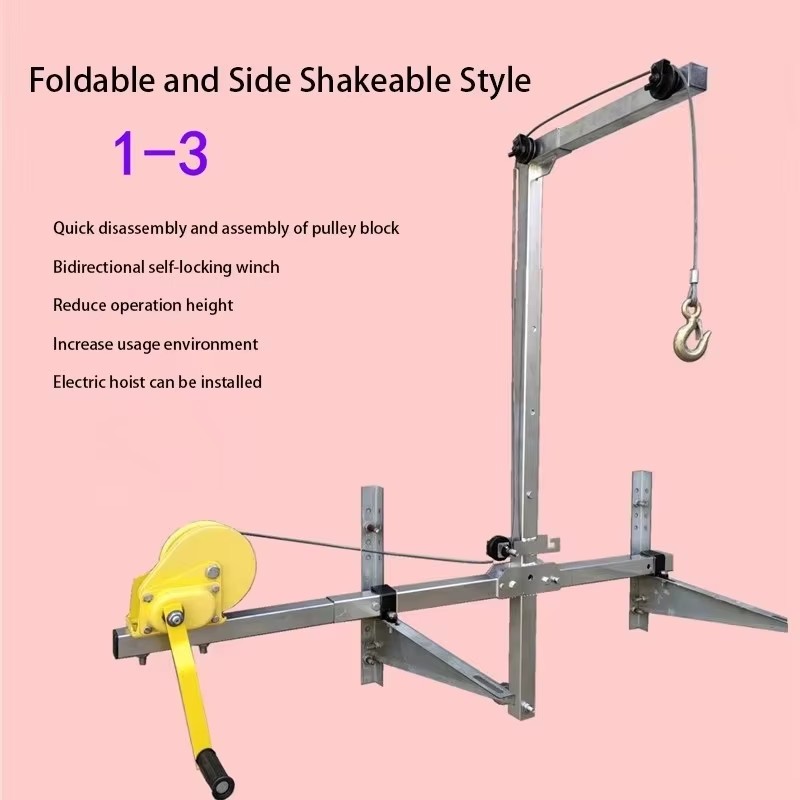 Gru di sollevamento pieghevole - Heavy Equipment Crane recensione e prezzo