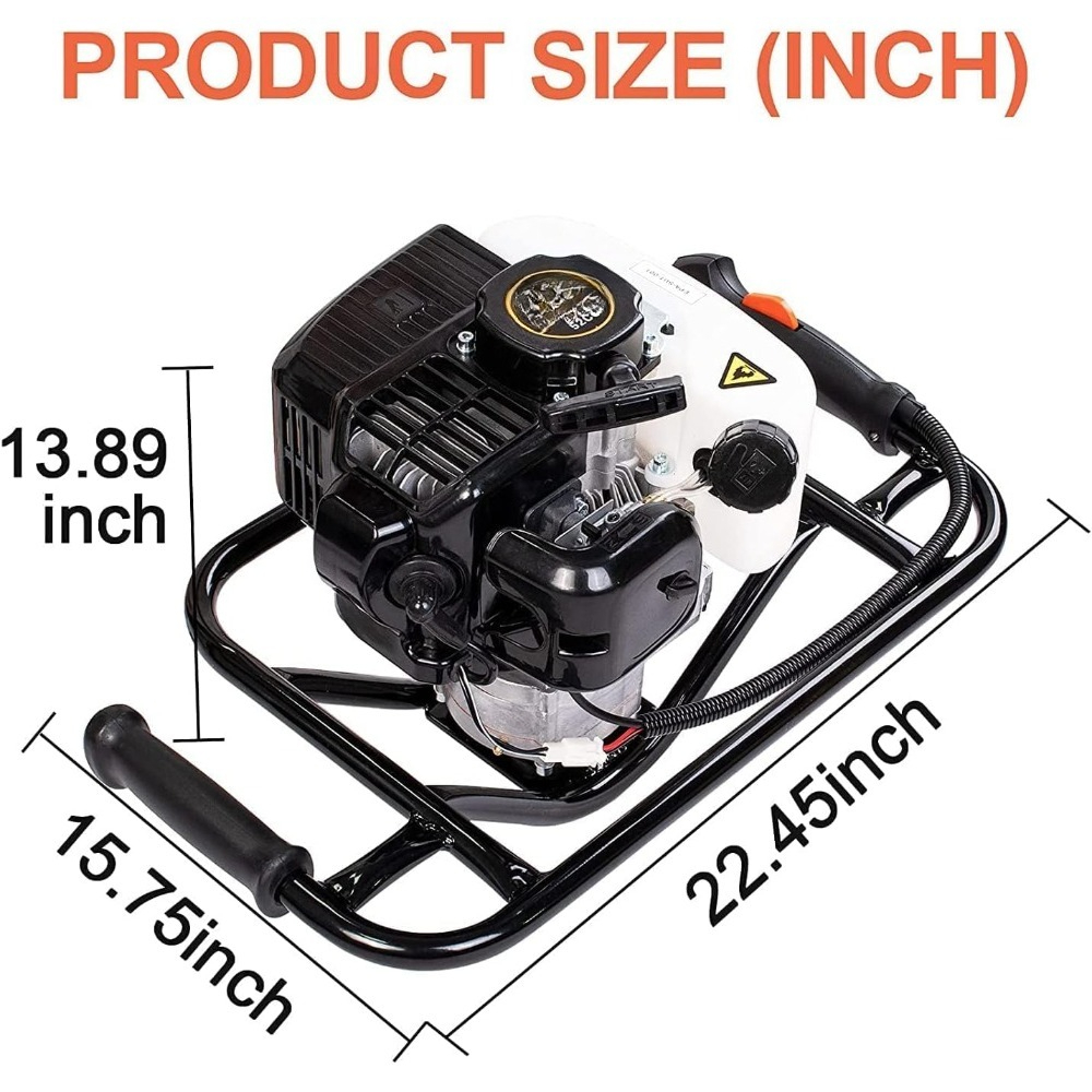 Trivella a Benzina 52cc 1800W  - Post Hole Digger recensione e prezzo