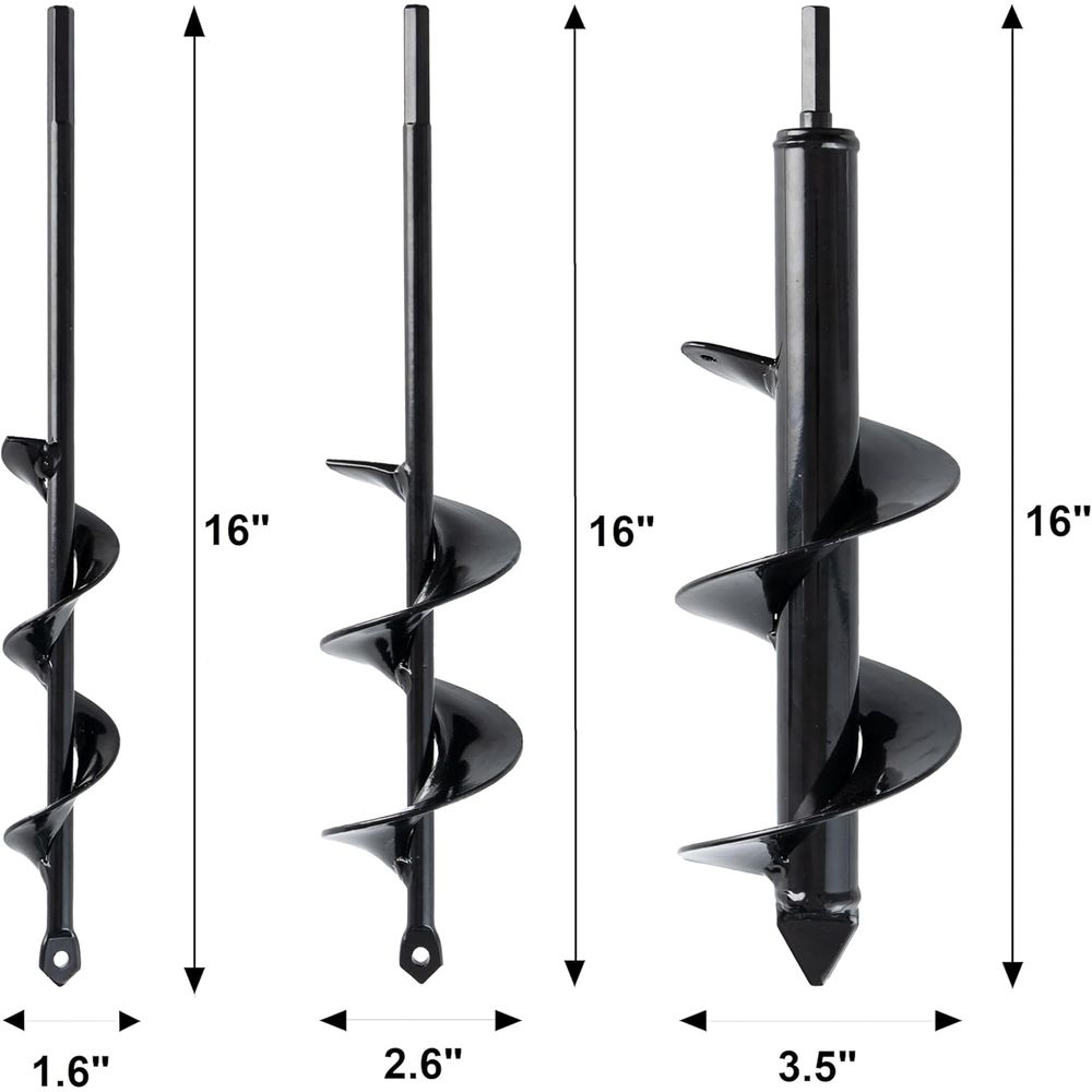 Set di 3 Trivelle Solide per G - Post Hole Digger recensione e prezzo