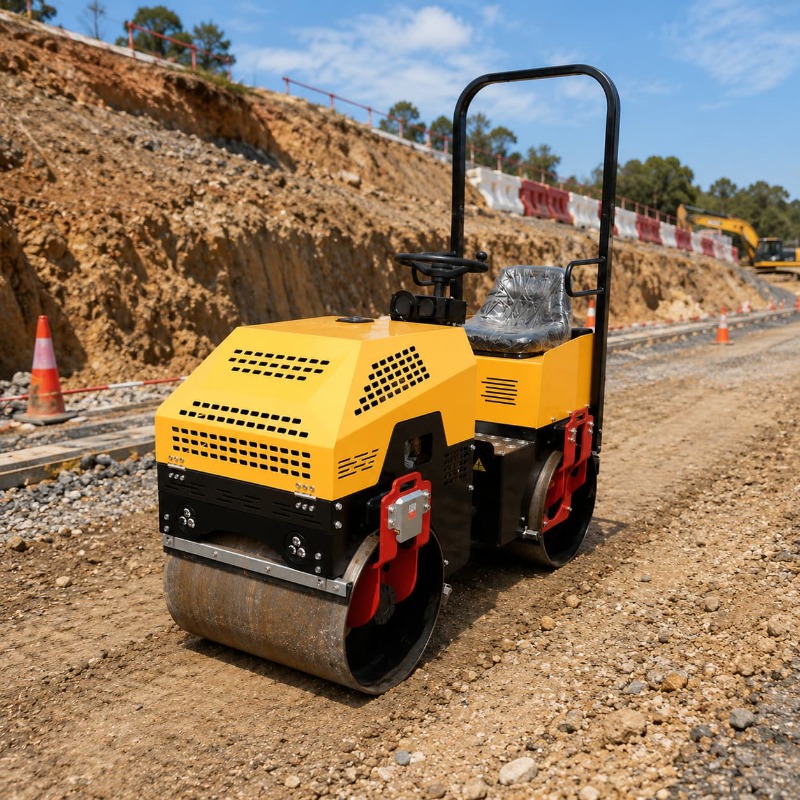 Rullo Compattatore Vibrante a  - Heavy Equipment In Construction recensione e prezzo