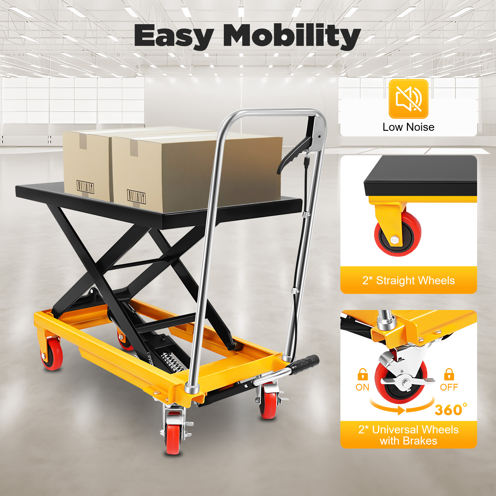 Carrello elevatore idraulico a - Scissor Lift Table Hydraulic recensione e prezzo