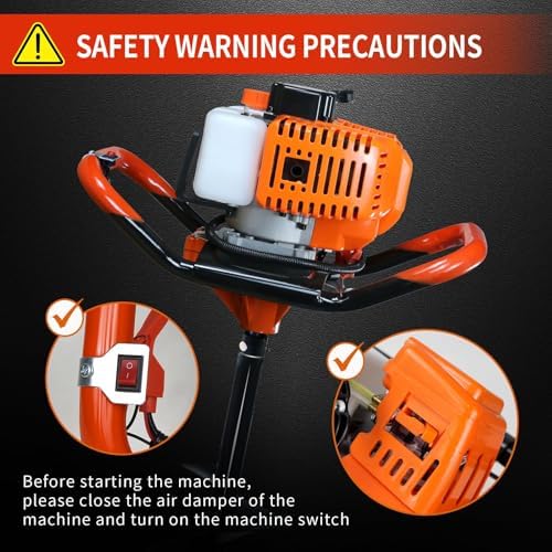 Trivella a Benzina 62CC a 2 Te - Post Hole Digger recensione e prezzo