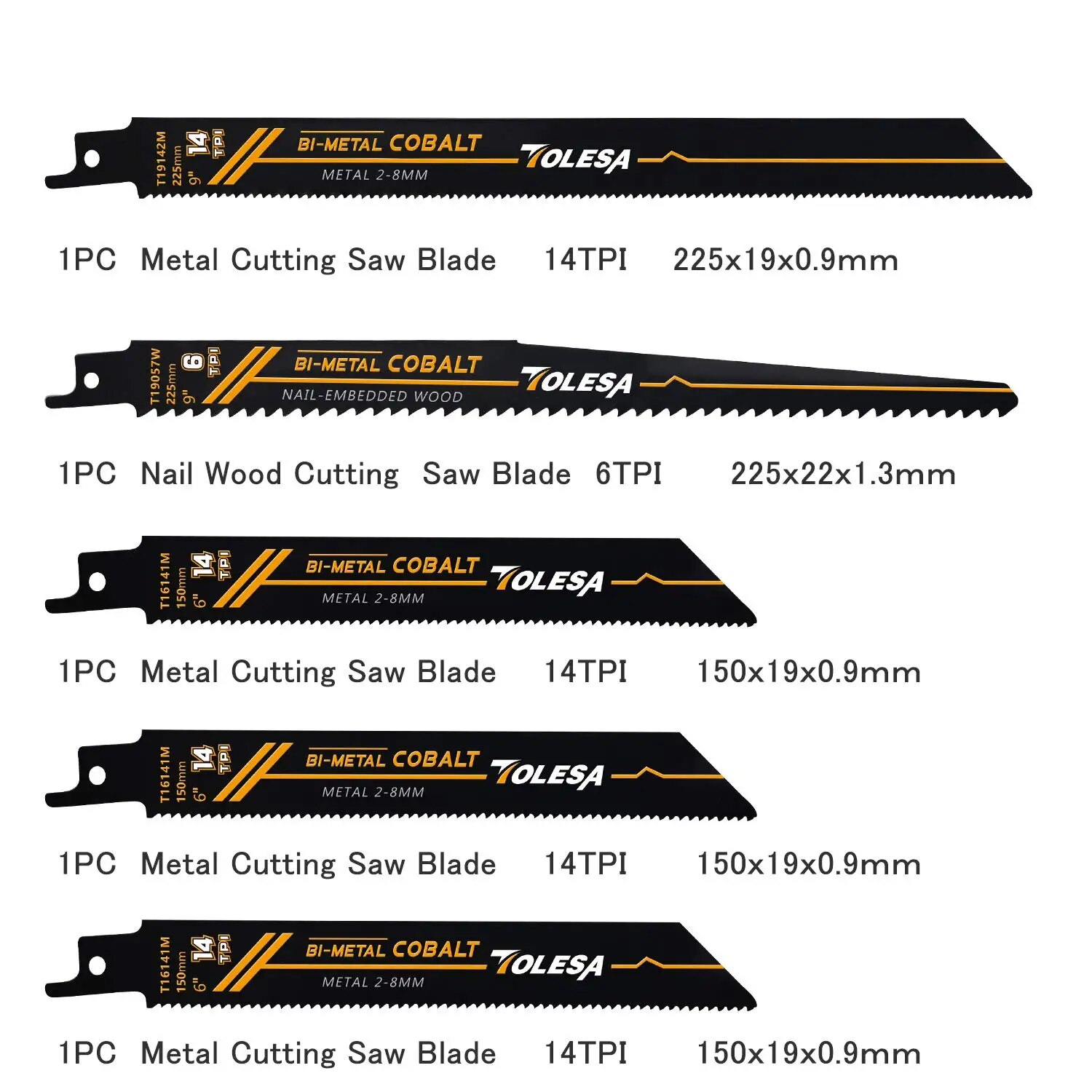 TOLESA 10PCS Lame per sega bi- - Brick Cutting Saw recensione e prezzo