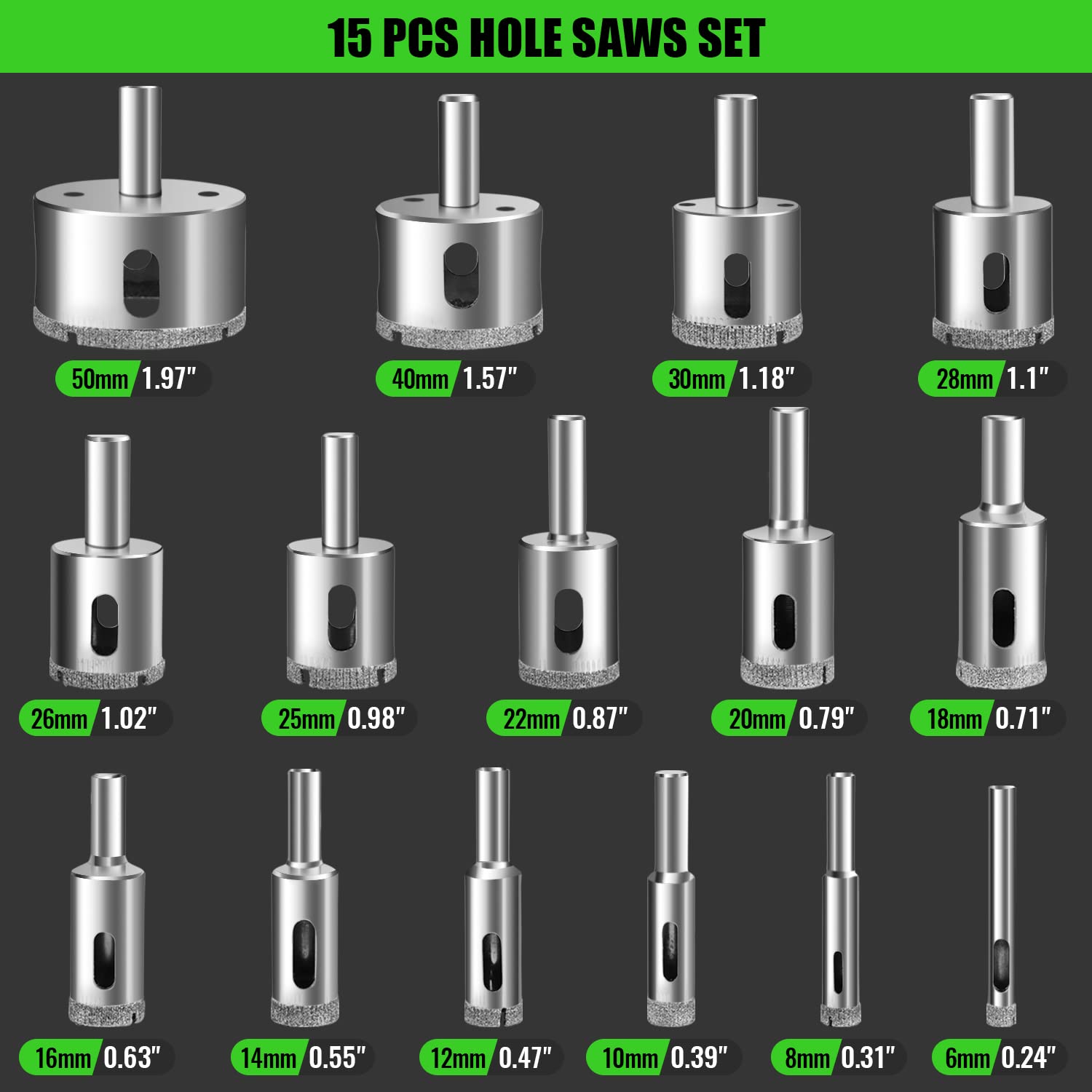 Set di punte da trapano per pi - Brick Cutting Saw recensione e prezzo