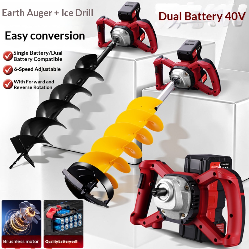 Trapano Elettrico a Batteria a - Post Hole Digger recensione e prezzo