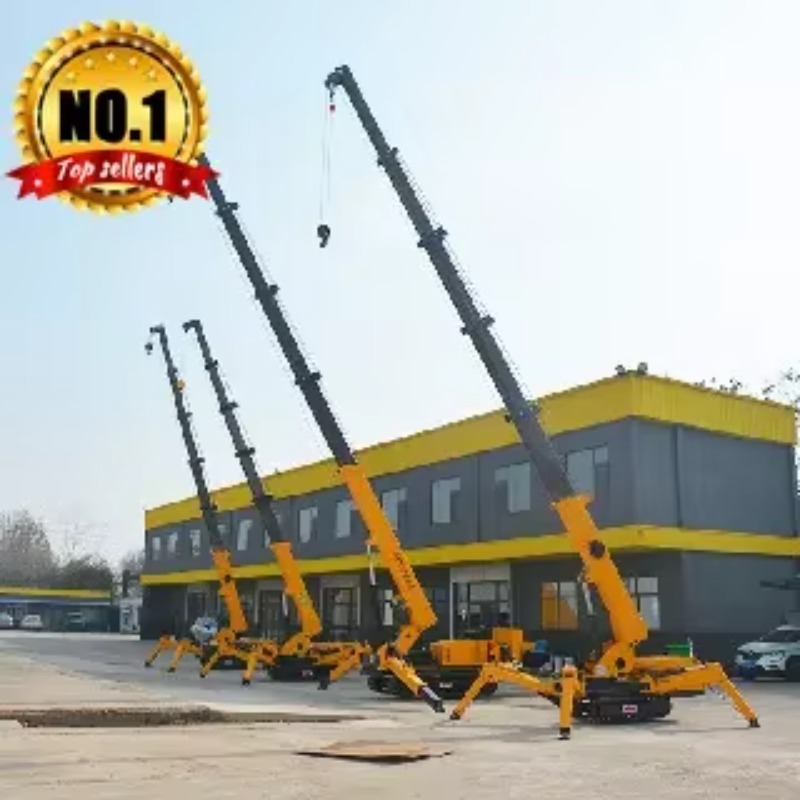 Gru idraulica a ragno 8T per i - Heavy Equipment Crane recensione e prezzo